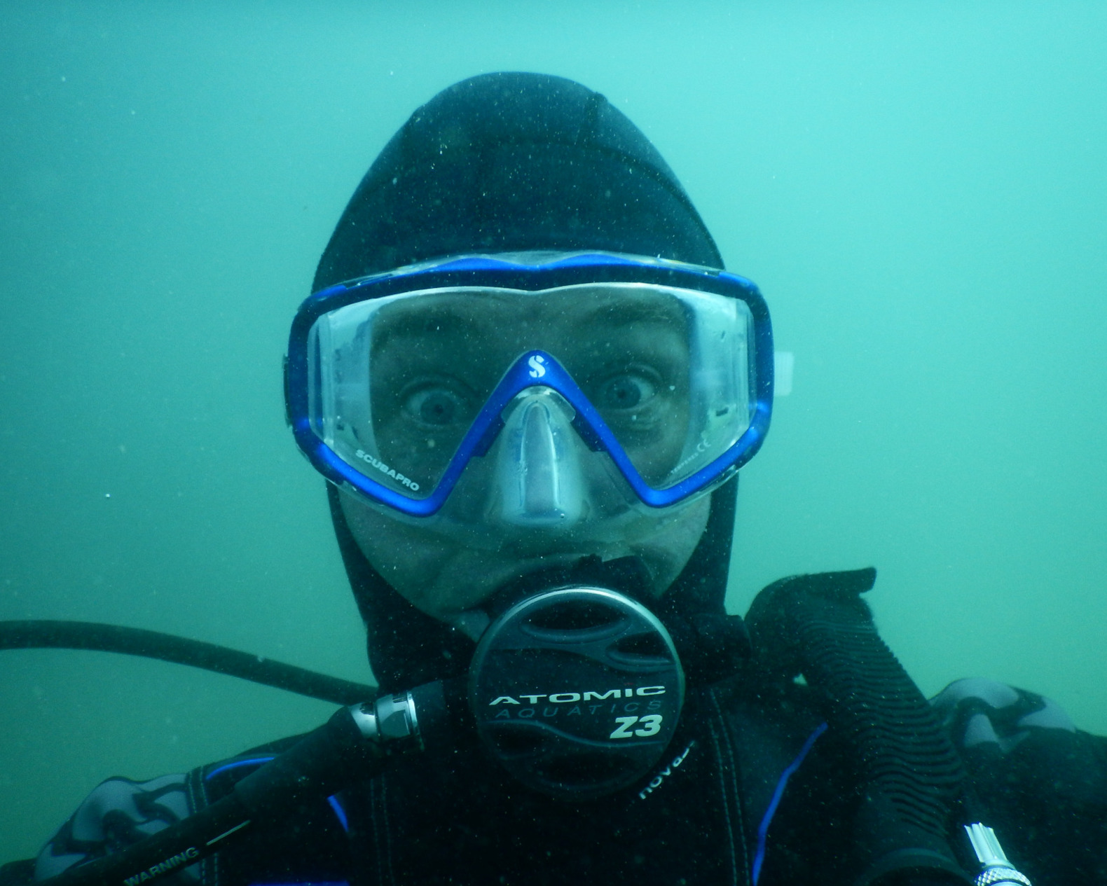 Simon From Easy Divers Underwater